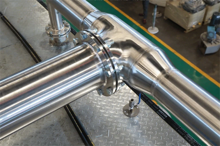 Ethylene oxide sterilizer Gas pipeline
